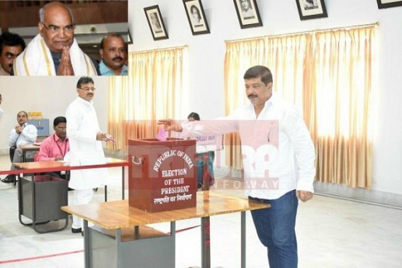 Tripura shares 7 votes for 14th President without any BJP MLA