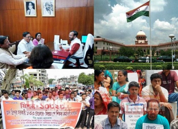 10323 Teachers recruitment scam promts MP Jiten & Co. to befool public via social media : How can HRD Minister give 'One time Relaxation' again ? SCâ€™s historic verdict force CPI-M begging BJP Ministers in Delhi, HRD Minister rejects Jitenâ€™s drama