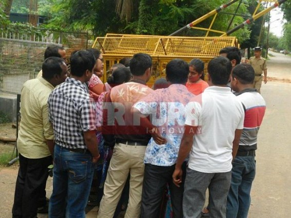 292 TET qualified unemployed youths didn't get offer letters in Tripura : deprived youths meet Education Minister