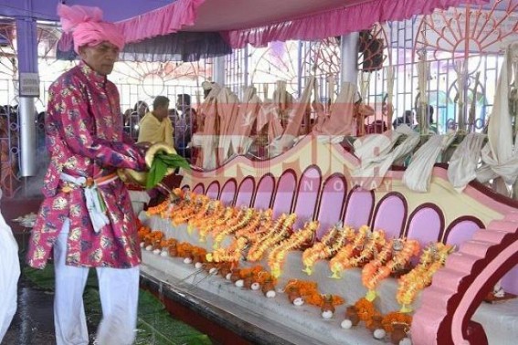Traditional Kharchi Puja begins
