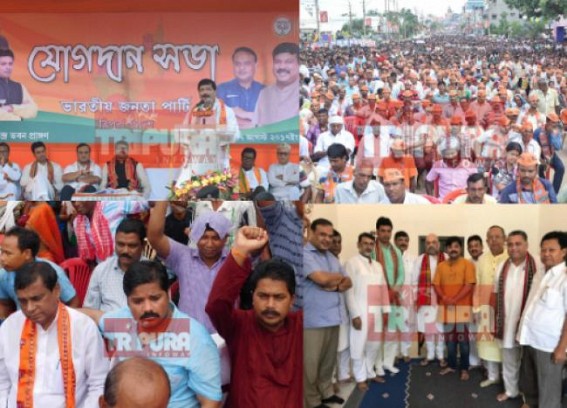 Has BJP invited internal split with the joining of Barman gang ?