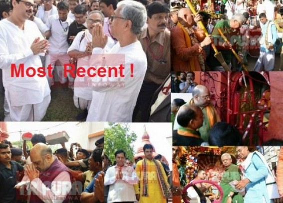 Religions get importance in Tripura Politics ahead of Assembly Election : BJP as always, but Communists breaking History  