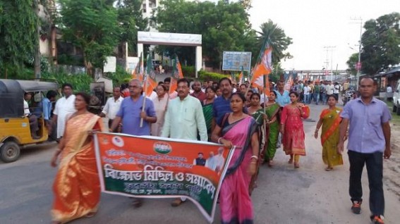 Protest against CM's I-Day speech in Udaipur too