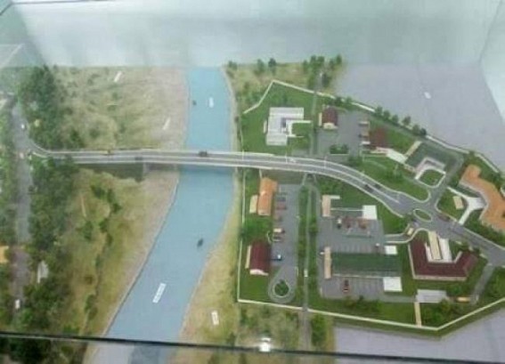 Feni Bridge pillaring work started