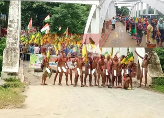 Union Home Ministry's stern warning, BJP's bold stand, lack of food,shelter force IPFT to end NH-8 blockade on Thursday : 11 days blockade marks Tripura CM's massive failure
