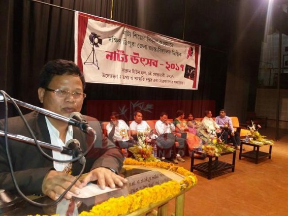 Inter-school District Level drama festival starts at Sabroom 