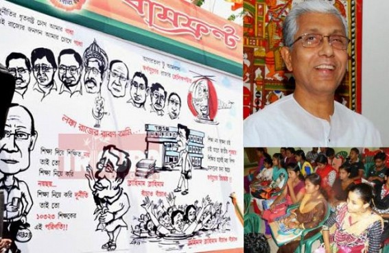 CPI-M's another recruitment corruption exposed : Teacher doing both State / Central Govt jobs since many years belongs to 10,323 list