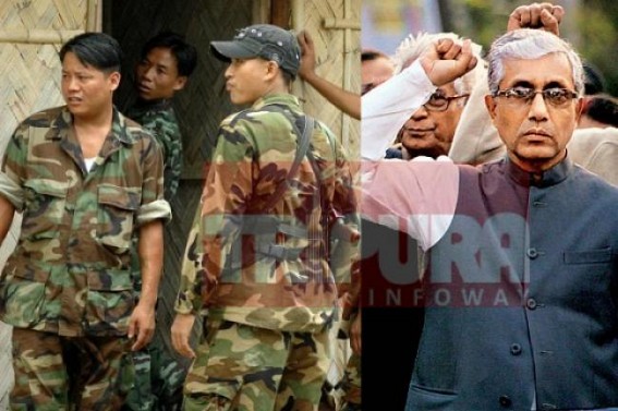 NLFT threat announced by Tripura Chief Minister ahead of Assembly Election-2018 : â€˜Why CM hiding terrorists' names, silent without action ?â€™, asks opposition