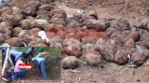 1971's grenades are still active : Bomb Squad SI visits spot, tension grips locals