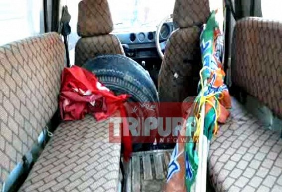Flags of CPI-M, BJP damaged : Parties call for Peace 