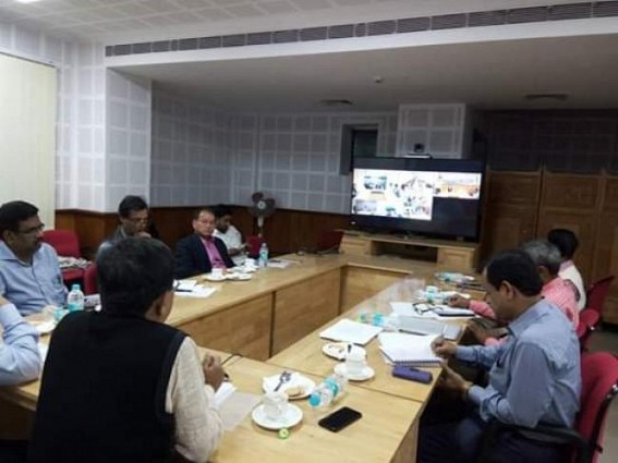 MP Jiten held meeting with 6 DMs