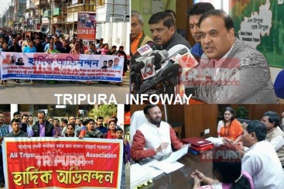 CPI-Mâ€™s 10323 debacle : â€˜How can Central Govt extend 10323 teacher jobs on BJPâ€™s request beyond SCâ€™s verdict after rejecting Tripura Govtâ€™s same demand ?â€™ asks Tapan Chakraborty 