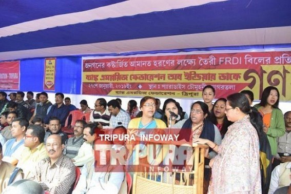 Left backed Bank Unionâ€™s Forum opposes FRDI bill 