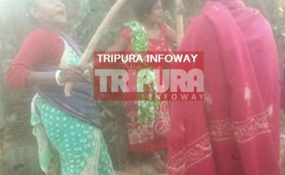 Woman assaulted, beaten openly at Sonamura : Police lodged FIR out of media's pressure