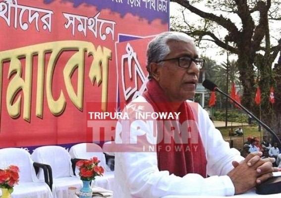 'Modi Govt is afraid now with losing of popularity' : Manik Sarkar 