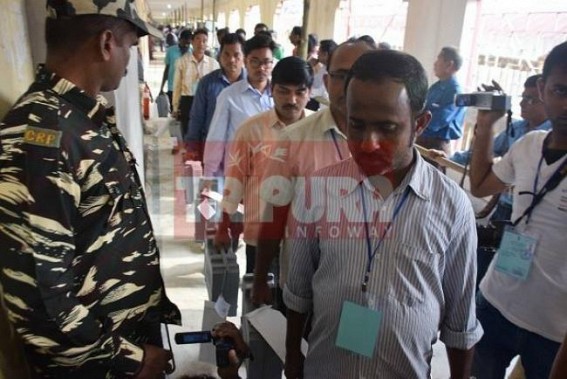 1st round counting ends in 6 constituencies : BJP ahead in 3  seats, CPI-M 3  seats