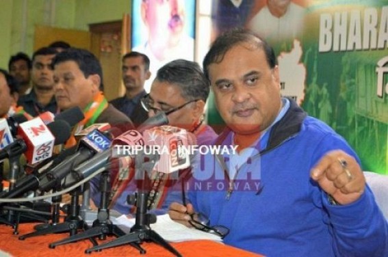 Himanta calls vandalism of Lenin's statue is 'Unfortunate'