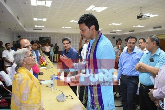 Tripura BJP CM introduces 'Janata Durbar' : CM will talk directly to the common people for 3 days in a week