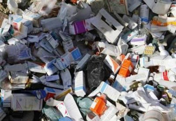 Expired medicines administered to school students in Tripura