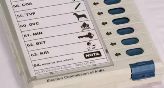 Tripura proceeding towards NOTA mode 