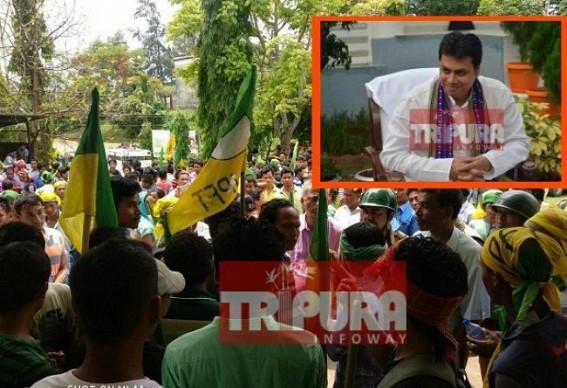 IPFTâ€™s blackmailing continue to harass BJP ahead of 2019 Lok Sabha Election : Immature Biplab Deb acts shy, no strong actions, IPFT- BJP violent clashes cast dark future for coalition 