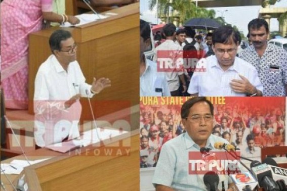 Ram Rajjya or Intolerance ? After CPI-M protests against IPFTâ€™s money extortion, CBI grilled Badal Choudhury, Bhanu Lal was tagged as  Phensedyl smuggler after Assembly outburst, Now after exposing rural  poverty, MP Jiten was labeled as Terrorist ?