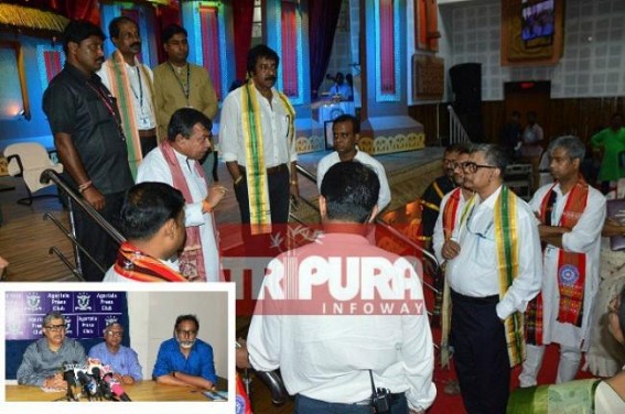 Insulted Education Minister Ratan Lal Nath boldly accused corrupt VC Anjan Ghosh for deep rooted conspiracy & Planned insult on BJP Minister by CPI-M spies : VCâ€™s right hand man cum PR & Media Consultantâ€™s dark role under scanner 