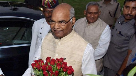 President of India to arrive in Agartala Airport at 10.15 am 