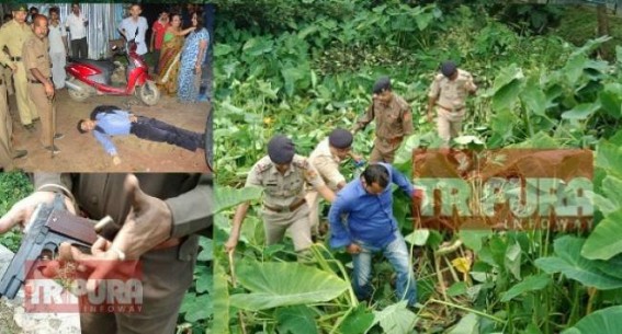 Police recovers killer 'gunâ€™ after interrogating accused Pranjit Bhowmik : Interrogation continues at AD Nagar PS