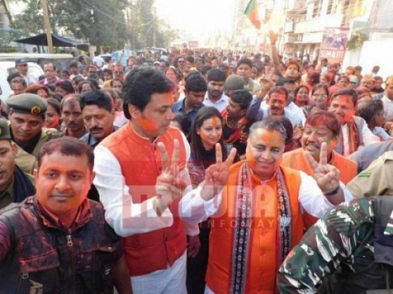 Deodhar calls Biplab Deb as â€˜Laadlaâ€™ of Tripura