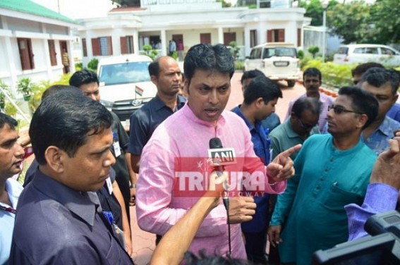 Tripura CM blames rival CPI-M for 'Rumour Mongering' leading Mob-Violence : Stateâ€™s Development takes backseat amid BJP, CPI-M mudslinging 