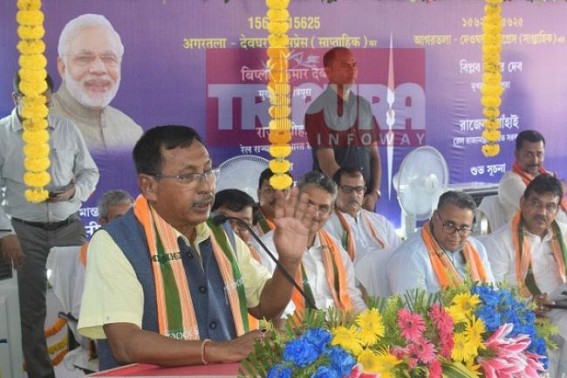 â€˜Tripura is developingâ€™, says Rajen Gohain   