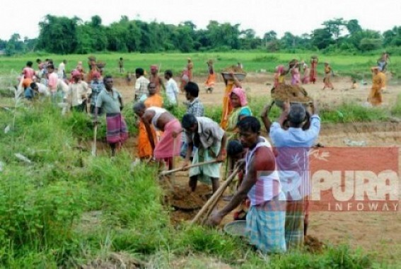 Tripura downs in No-27 from No-1 in MGNREGA performance 