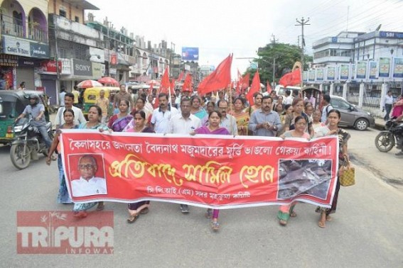 Protest held over Communist leader’s statue demolition Protest held over Communist leader’s statue demolition