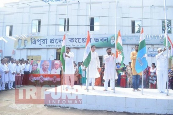 Congress observes Independence Day