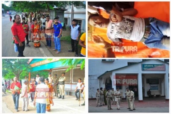 BJP's Pre-poll promise about 'REGULARIZATION of Contractual Employees' resulting in massive termination : 1 hunger striker hospitalized after nightmare-action led by Home Dept