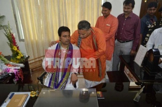 Tripura BJP's dream run ends in chaos ! Split among three groups ; Ministers & MLAs lack co-ordination; Inner clash among BJP & RSS leading BJPâ€™s infighting