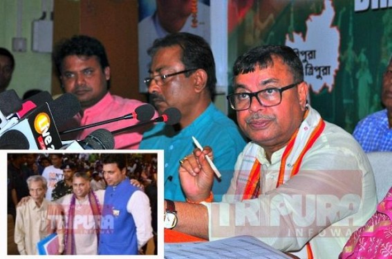 New Twist : 'BJP not to align with IPFT in Panchayat By-Election'