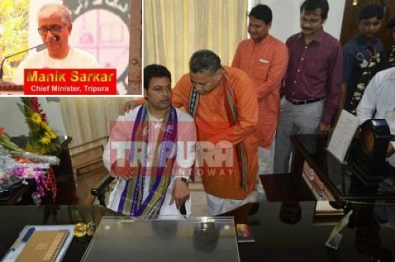 Motormouthâ€™s failure to emulate Deodharâ€™s style even 1%, futile attempt to puncture Manik Sarkarâ€™s image 