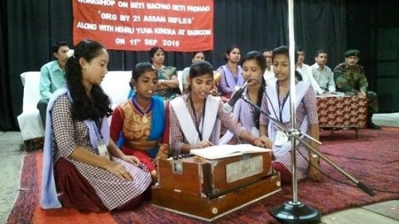 Assam Rifles conducts workshop on Beti Bachao Beti Padao 