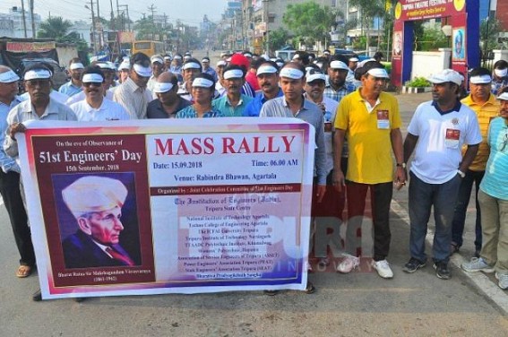 Tripura celebrates Engineers' Day  
