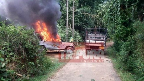 BJP sheds crocodile tears over BJP, IPFT clash, IPFT silent 