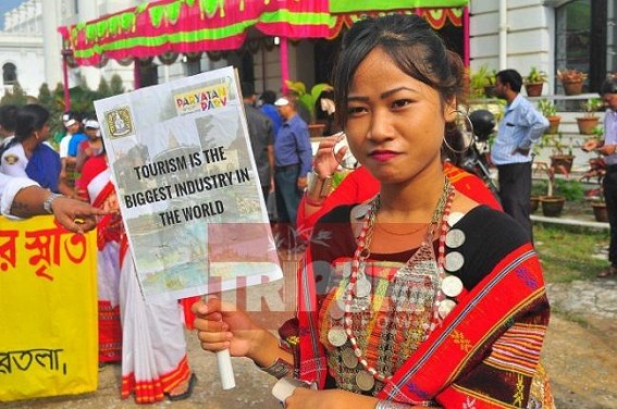 Rally organized on Tourism Day