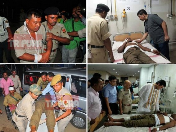 Brake failure caused terrible accident on Highway at Baramura, 10 Jawans critical, 20 more hospitalized, Jawans were on transit for Election duty at Chattishgarh  