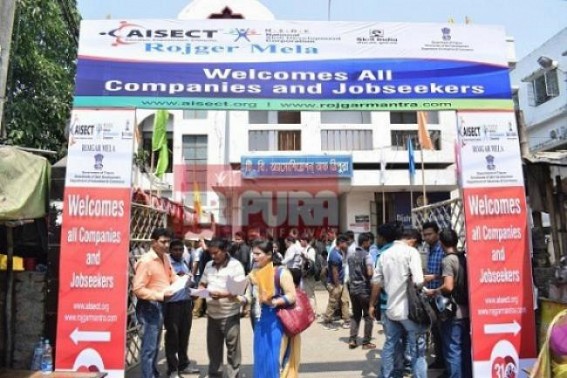 Tripura tops in unemployment rate on October-2018 with 32.2% : Haryana second topper with 18.7%
