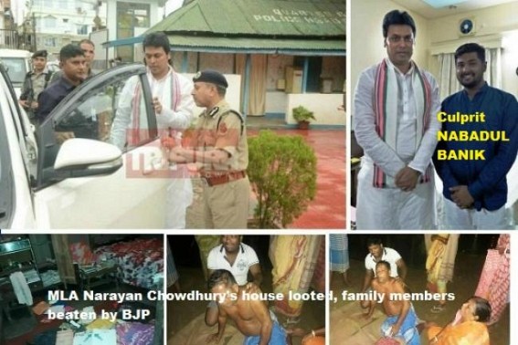 SHAME ON Tripura Police, SHAME ON BJP's Criminal Gangs : Barbaric attacks upon opposition leaders, supporters continue statewide under ruling Party's Order, No arrest !!!