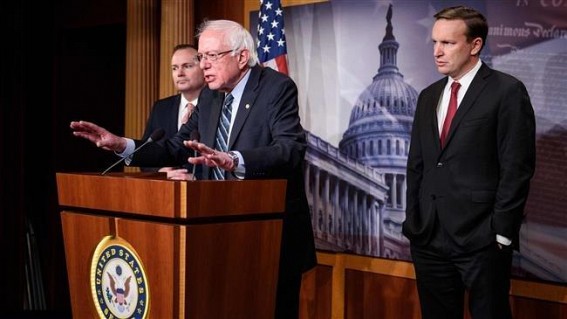 Senate votes to end US military support for Saudis in Yemen