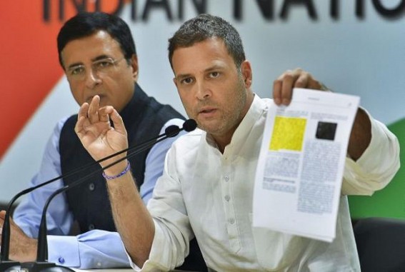 Gandhi accuses government of lies in Rafale deal