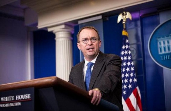 Trump names Mulvaney as acting White House chief of staff
