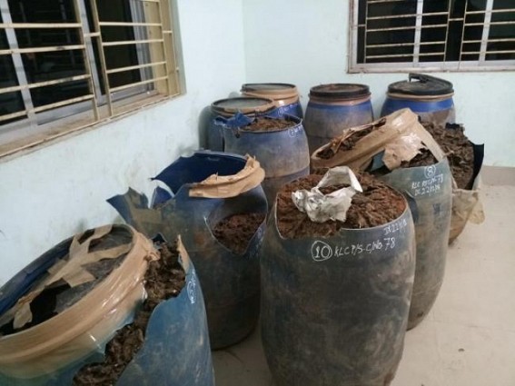 326 kg Ganja seized